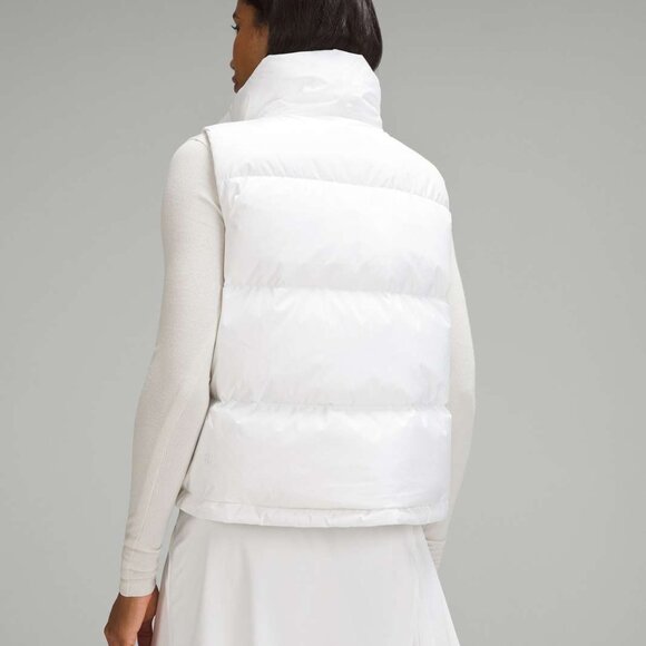 NWOT Lululemon Wunder Puff 600-Down-Fill Cropped Vest, Size 4, $268 - Picture 2 of 9